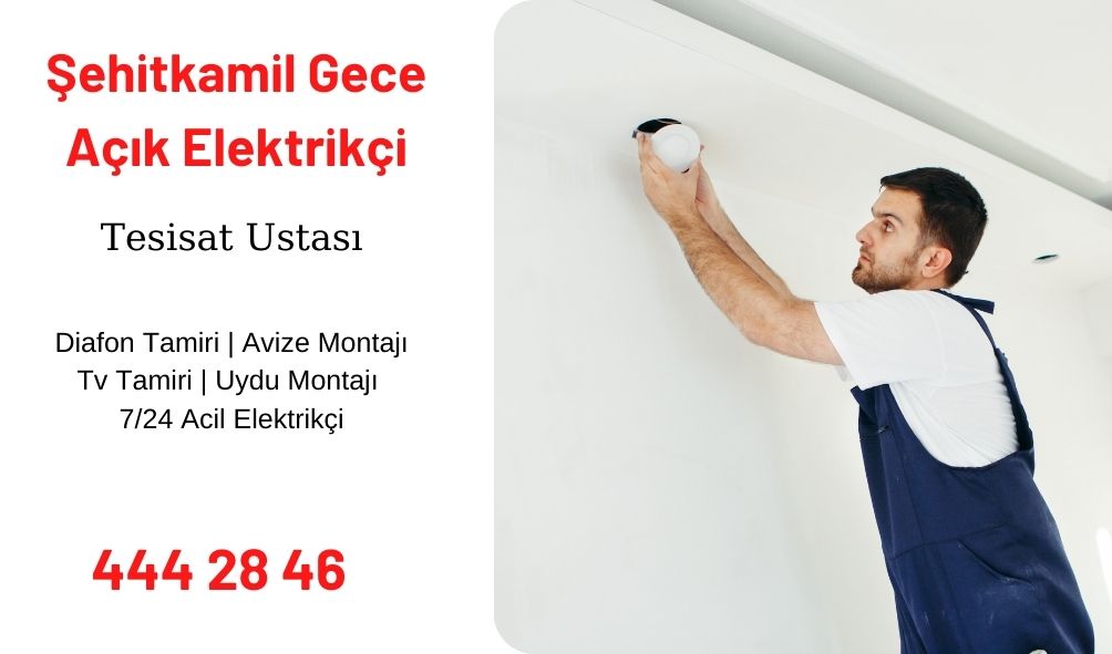 Şehitkamil Gece Açık Elektrikçi